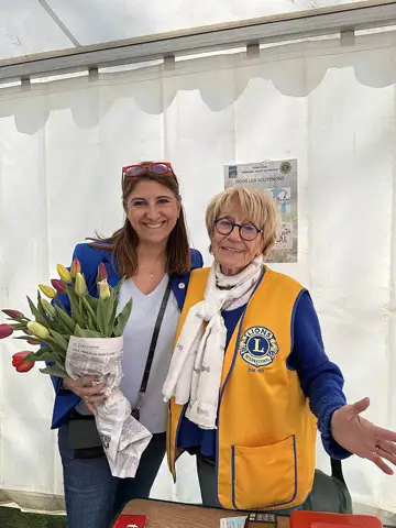 100 000 tulipes pour les enfants atteints de la maladie du Cancer, édition 2025 organisé par le Lions Club Grenoble Porte de France