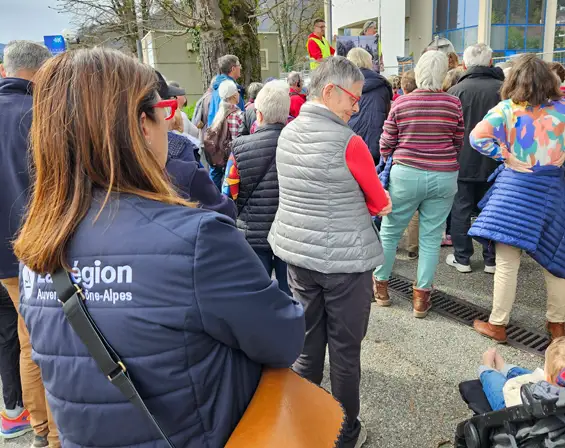 Printemps des pensées, marche dans Meylan