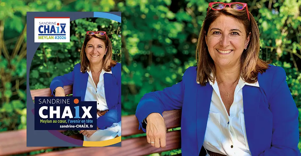 Lettre de candidature de Sandrine Chaix pour les élections municipales de Meylan 2026, adressée aux habitants.