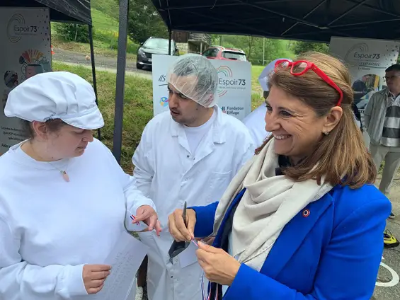 La Région aux côtés de la Ferme du Habert pour valoriser le handicap et l’agriculture locale