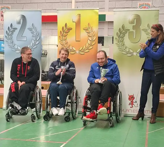 Comme chaque année, j’ai eu le plaisir d’assister au tournoi handivalide d’escrime au gymnase de la Revirée, aux côtés des tireurs handis et valides. Un très beau moment de sport et de convivialité, avec Laurent Vadon, escrimeur multi-médaillé, et Ludovic Lemoine, Clermontois médaillé d’argent aux Jeux paralympiques de Paris 2024.