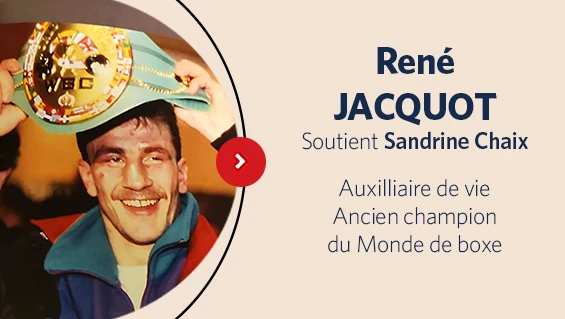 À l'occasion des élections municipales de 2026 à Meylan, l'ancien champion du monde de boxe René JACQUOT exprime son soutien à Sandrine Chaix, dont il connaît l’engagement, l’écoute et la volonté d’agir concrètement pour les habitants.