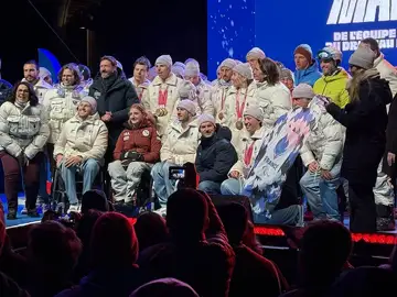 Le retour des athlètes de l’équipe de France paralympique à Chamrousse : un moment fort, porteur d’espoir