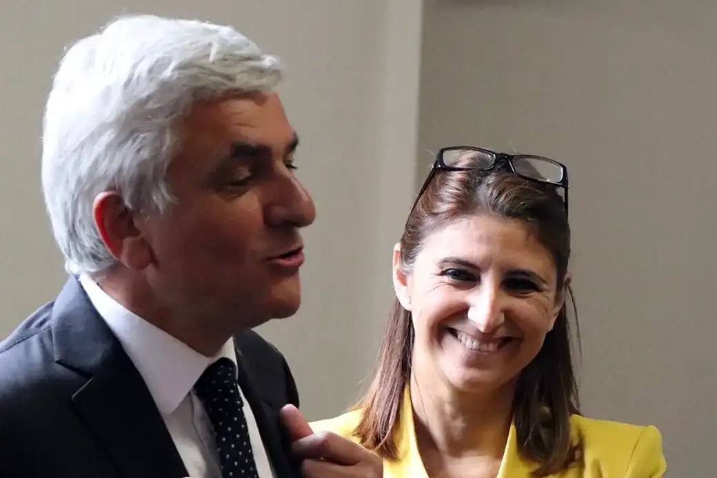 Sandrine Chaix et Hervé Morin