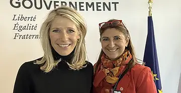 Organisation des JO Paralympiques de 2030 avec Marie Barsacq, ministre des Sports, de la Jeunesse et de la Vie associative