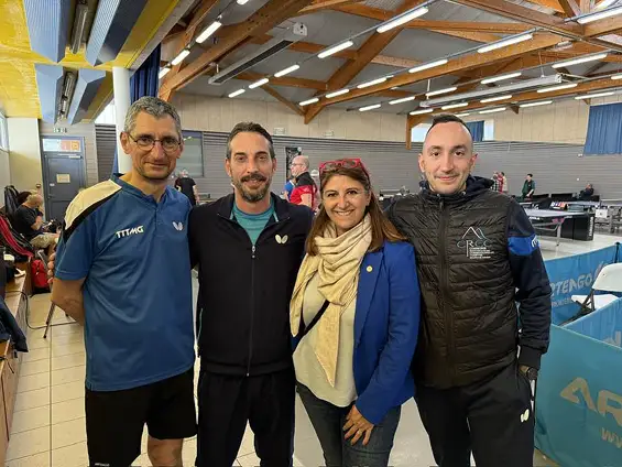 Bravo au club de Meylan-La Tronche — l’un des plus grands clubs de France — ainsi qu’à son président Tom David, son vice-président Van-Dat Cung, et au directeur sportif Julien Campayo, que je remercie chaleureusement pour leur accueil et leur engagement.
