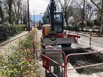 Chantier sur la rue des Aiguinards l’irresponsabilité de la Métropole et de la mairie