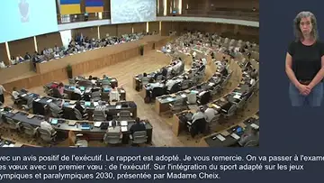 Un vote pour des Jeux 2030 vraiment inclusifs : cap sur le sport adapté a vec Sandrine CHAIX